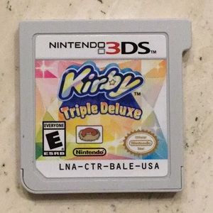 Kirby Triple Deluxe Nintendo 3DS Game Authentic